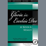 Download or print Kevin Memley Gloria In Excelsis Deo Sheet Music Printable PDF -page score for Concert / arranged TTBB Choir SKU: 427655.