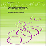 Download or print Kevin Kaisershot Wedding Album For Brass Quartet - 1st Bb Trumpet Sheet Music Printable PDF -page score for Wedding / arranged Brass Ensemble SKU: 343091.