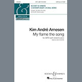 Download or print Kim Andre Arnesen My Flame The Song Sheet Music Printable PDF -page score for Concert / arranged SATB Choir SKU: 410402.