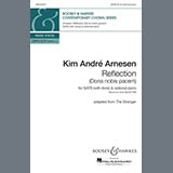 Download or print Kim André Arnesen Reflection (Dona Nobis Pacem) (Adapted from The Stranger) Sheet Music Printable PDF -page score for Sacred / arranged Choir SKU: 1722766.
