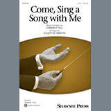 Download or print Kimberly Hill Come, Sing A Song With Me (arr. Joseph M. Martin) Sheet Music Printable PDF -page score for Festival / arranged 2-Part Choir SKU: 572657.