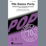 Download or print Kirby Shaw 70s Dance Party (Medley) Sheet Music Printable PDF -page score for Folk / arranged SATB SKU: 159154.