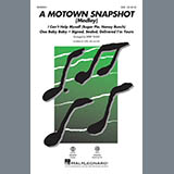 Download or print Kirby Shaw A Motown Snapshot (Medley) Sheet Music Printable PDF -page score for Pop / arranged SATB Choir SKU: 415769.