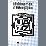 Download or print Kirby Shaw A Nightingale Sang In Berkeley Square Sheet Music Printable PDF -page score for Folk / arranged SATB SKU: 173913.