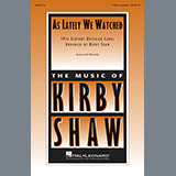 Download or print Kirby Shaw As Lately We Watched Sheet Music Printable PDF -page score for A Cappella / arranged TTBB Choir SKU: 414501.