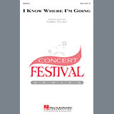 Download or print Traditional Folksong I Know Where I'm Goin' (arr. Kirby Shaw) Sheet Music Printable PDF -page score for Concert / arranged SSA SKU: 98213.