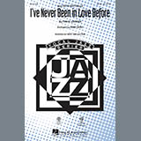 Download or print Kirby Shaw I've Never Been In Love Before Sheet Music Printable PDF -page score for Concert / arranged SAB Choir SKU: 290104.