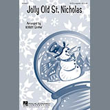 Download or print Traditional Carol Jolly Old St. Nicholas (arr. Kirby Shaw) Sheet Music Printable PDF -page score for Concert / arranged SATB SKU: 78214.