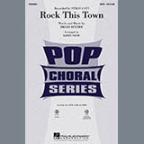 Download or print Kirby Shaw Rock This Town Sheet Music Printable PDF -page score for Pop / arranged TBB Choir SKU: 284183.