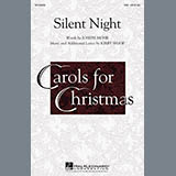 Download or print Kirby Shaw Silent Night Sheet Music Printable PDF -page score for Sacred / arranged SSA SKU: 159587.