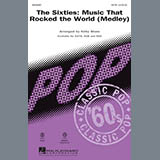 Download or print Kirby Shaw The 60s - Music That Rocked The World (Medley) Sheet Music Printable PDF -page score for Rock / arranged SATB SKU: 81584.