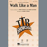 Download or print Kirby Shaw Walk Like A Man - Tenor Sax Sheet Music Printable PDF -page score for Pop / arranged Choir Instrumental Pak SKU: 304155.