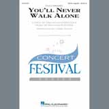 Download or print Kirby Shaw You'll Never Walk Alone Sheet Music Printable PDF -page score for Musical/Show / arranged SSA Choir SKU: 253950.