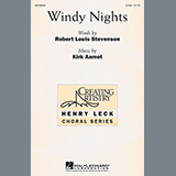 Download or print Kirk Aamot Windy Nights Sheet Music Printable PDF -page score for Concert / arranged 2-Part Choir SKU: 97927.