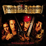 Download or print Klaus Badelt He's A Pirate (from Pirates Of The Caribbean: The Curse of the Black Pearl) Sheet Music Printable PDF -page score for Disney / arranged Violin and Piano SKU: 431211.