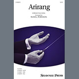 Download or print Korean folk song Arirang (arr. Russell Robinson) Sheet Music Printable PDF -page score for Traditional / arranged SATB Choir SKU: 1445637.