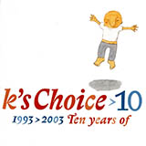 Download or print K'S Choice Not An Addict Sheet Music Printable PDF -page score for Pop / arranged Piano, Vocal & Guitar Chords (Right-Hand Melody) SKU: 1751979.