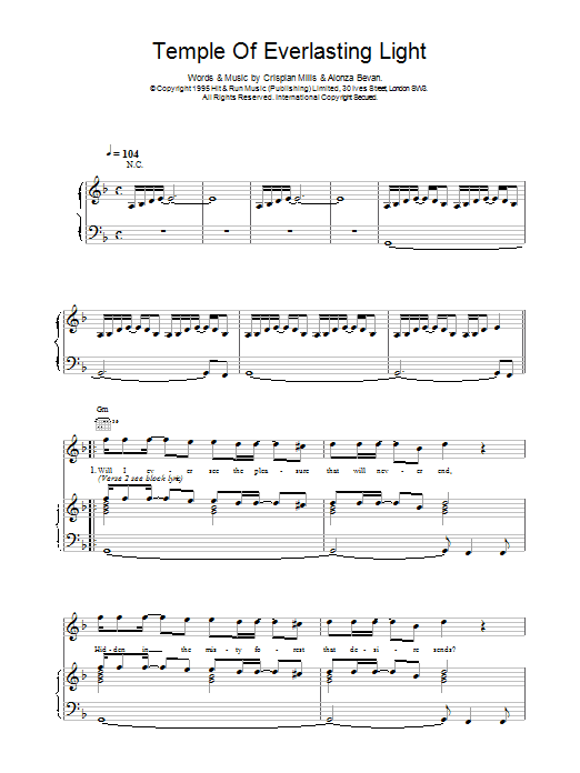 Download Kula Shaker Temple Of Everlasting Light Sheet Music and learn how to play Guitar Tab PDF digital score in minutes