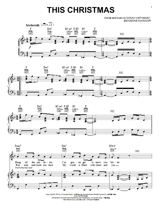 Download Lady Antebellum This Christmas Sheet Music and learn how to play Piano, Vocal & Guitar (Right-Hand Melody) PDF digital score in minutes