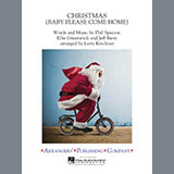 Download or print Larry Kerchner Christmas (Baby Please Come Home) - Eb Alto Saxophone 1 Sheet Music Printable PDF -page score for Christmas / arranged Concert Band SKU: 343641.