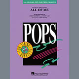Download or print Larry Moore All of Me - Conductor Score (Full Score) Sheet Music Printable PDF -page score for Pop / arranged String Quartet SKU: 368761.