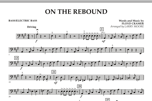 Download Larry Moore On the Rebound - Bass Sheet Music and learn how to play Orchestra PDF digital score in minutes