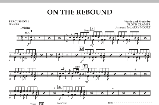 Download Larry Moore On the Rebound - Percussion 1 Sheet Music and learn how to play Orchestra PDF digital score in minutes