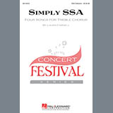 Download or print Laura Farnell Simply (Four Songs For Treble Chorus) Sheet Music Printable PDF -page score for Concert / arranged SSA SKU: 97105.