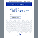 Download or print Laurel Luke Christensen All Night I Could Not Sleep Sheet Music Printable PDF -page score for Concert / arranged SATB Choir SKU: 1345457.