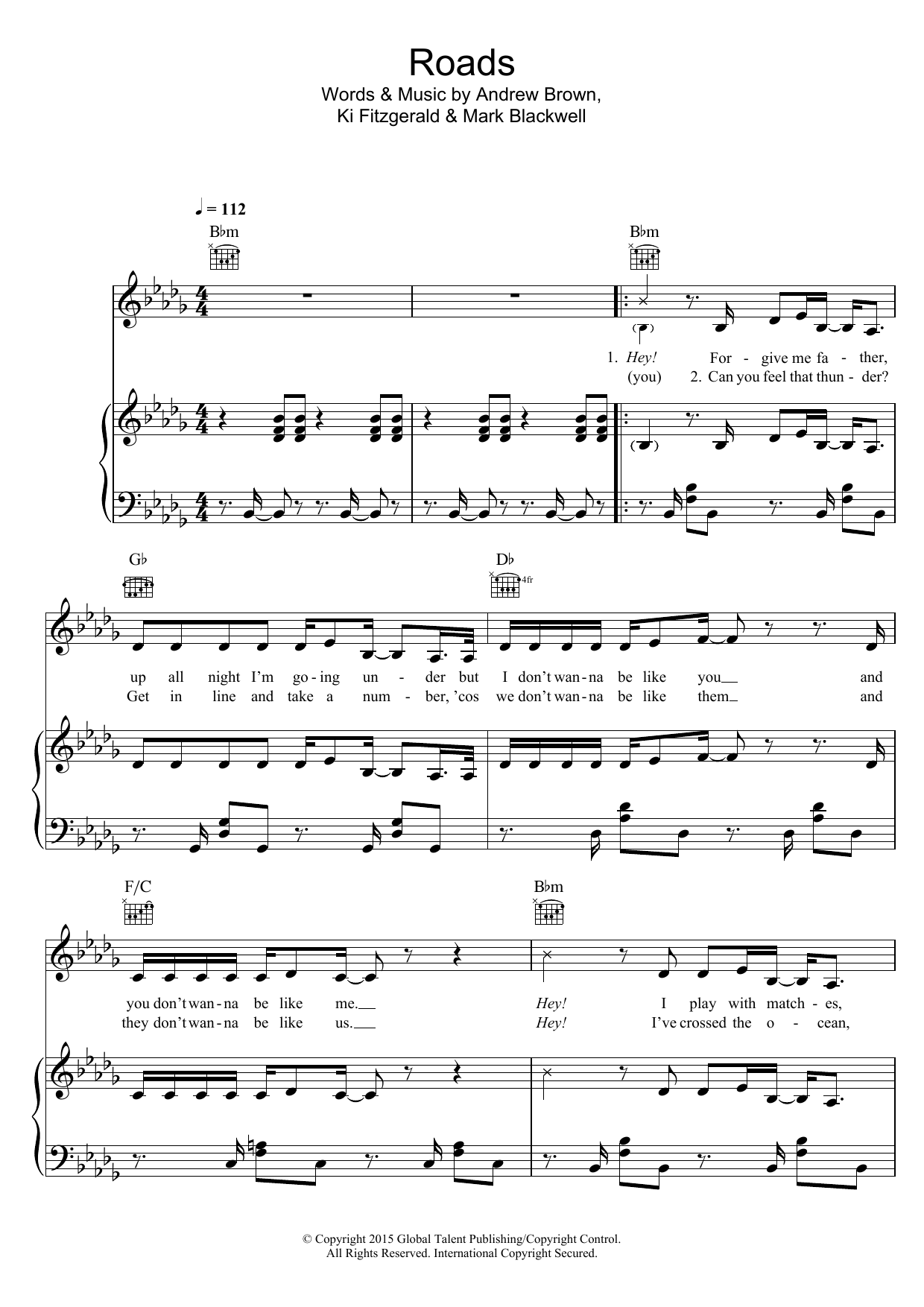 Download Lawson Roads Sheet Music and learn how to play Beginner Piano PDF digital score in minutes