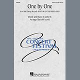 Download or print Lebo M. One By One (from Rhythm of the Pridelands) (arr. John Leavitt) Sheet Music Printable PDF -page score for Disney / arranged SATB Choir SKU: 426682.