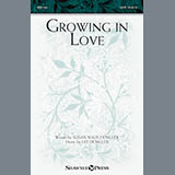 Download or print Lee Dengler Growing In Love Sheet Music Printable PDF -page score for Sacred / arranged SATB SKU: 175601.