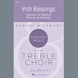 Download or print Lee R. Kesselman Irish Blessings Sheet Music Printable PDF -page score for Festival / arranged Choir SKU: 1612122.