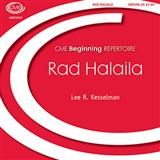 Download or print Lee R. Kesselman Rad Halaila Sheet Music Printable PDF -page score for Concert / arranged Unison Voice SKU: 79257.