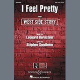 Download or print Leonard Bernstein I Feel Pretty (from West Side Story) (arr. William Stickles) Sheet Music Printable PDF -page score for Broadway / arranged SSA Choir SKU: 535771.