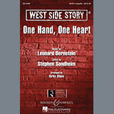 Download or print Leonard Bernstein One Hand, One Heart (from West Side Story) (arr. Kirby Shaw) Sheet Music Printable PDF -page score for Broadway / arranged SSAA Choir SKU: 535816.
