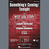 Download or print Leonard Bernstein Something's Coming/Tonight (from West Side Story) (arr. Ed Lojeski) Sheet Music Printable PDF -page score for Film/TV / arranged SSA Choir SKU: 533454.