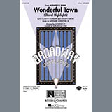 Download or print Leonard Bernstein Wonderful Town (Choral Highlights) (arr. John Purifoy) Sheet Music Printable PDF -page score for Musical/Show / arranged 2-Part Choir SKU: 436632.