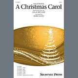 Download or print Leslie Bricusse A Christmas Carol (from Scrooge) (arr. Mark Hayes) Sheet Music Printable PDF -page score for Christmas / arranged TTBB Choir SKU: 1480567.