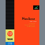 Download or print Libby Larsen Hambone - Bb Clarinet 2 Sheet Music Printable PDF -page score for Concert / arranged Concert Band SKU: 405845.