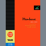 Download or print Libby Larsen Hambone - Percussion 1 Sheet Music Printable PDF -page score for Concert / arranged Concert Band SKU: 405862.