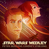 Download or print Lindsey Stirling Star Wars Medley Sheet Music Printable PDF -page score for Disney / arranged Violin Solo SKU: 476997.