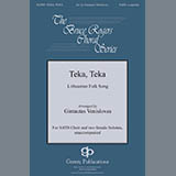 Download or print Lithuanian Folk Song Teka, Teka (arr. Gintautas Venislovas) Sheet Music Printable PDF -page score for Traditional / arranged SATB Choir SKU: 430987.