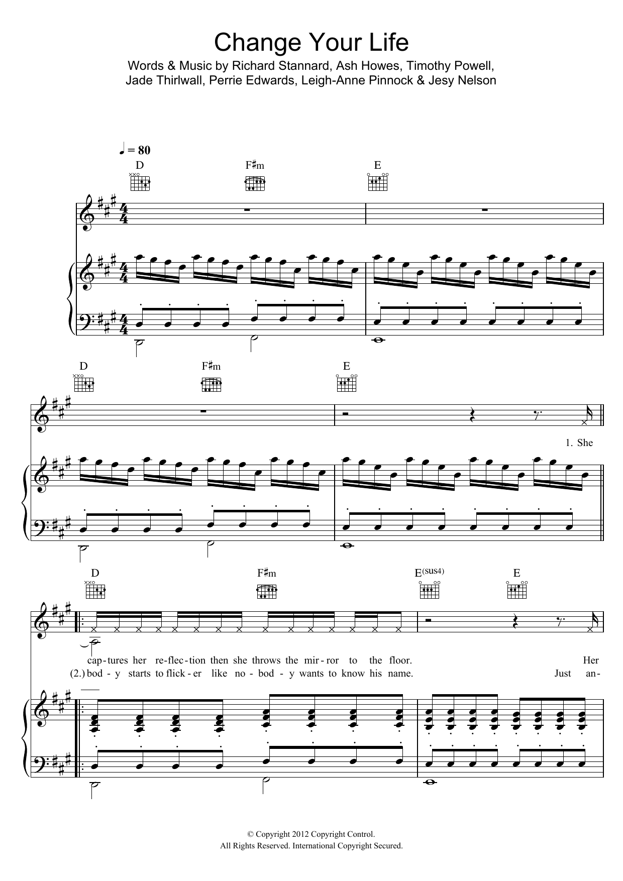 Download Little Mix Change Your Life Sheet Music and learn how to play Beginner Piano PDF digital score in minutes
