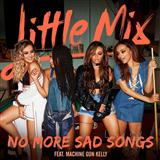 Download or print Little Mix No More Sad Songs (feat. Machine Gun Kelly) Sheet Music Printable PDF -page score for Pop / arranged Piano, Vocal & Guitar (Right-Hand Melody) SKU: 124254.