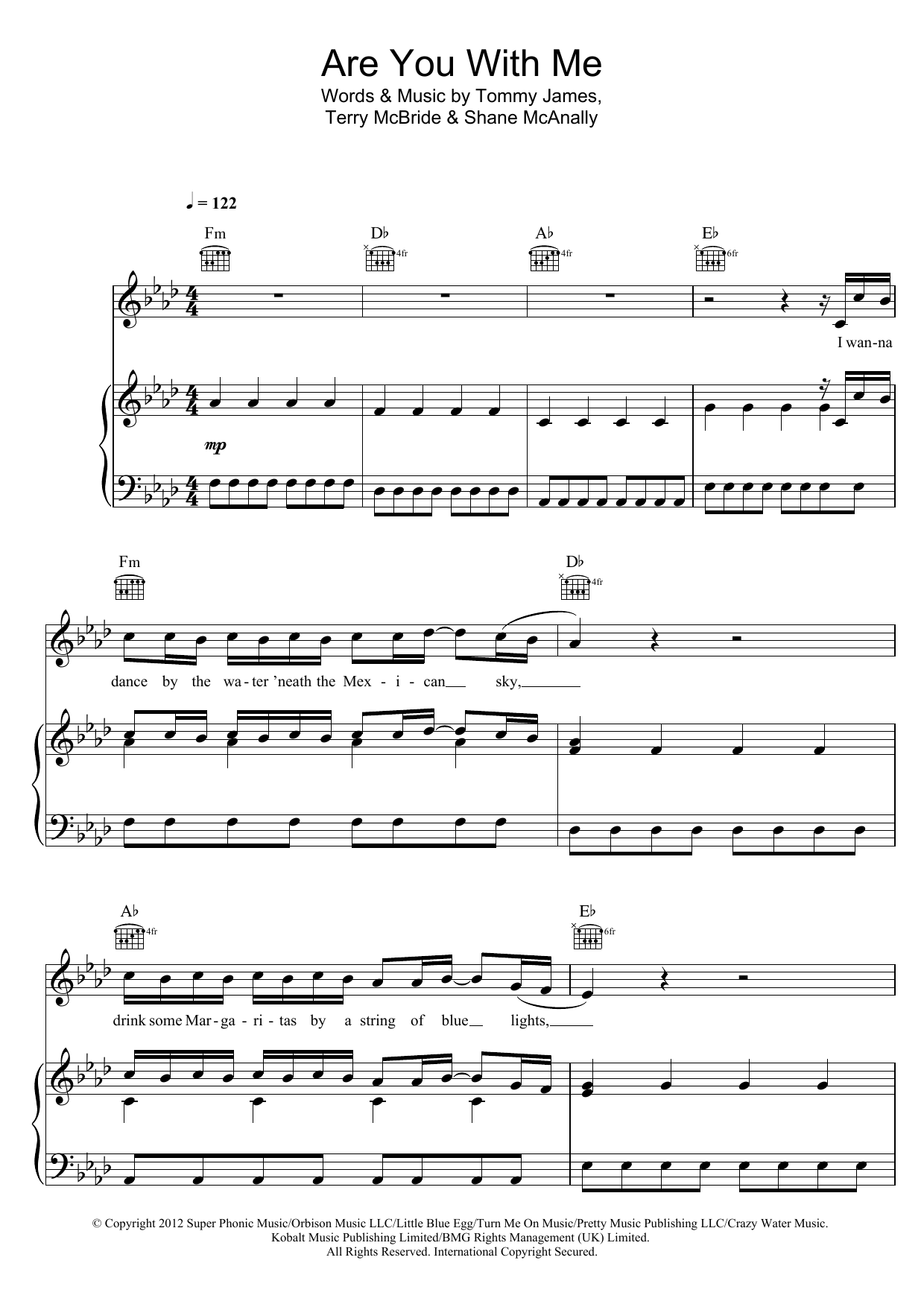 Download Lost Frequencies Are You With Me Sheet Music and learn how to play Piano, Vocal & Guitar (Right-Hand Melody) PDF digital score in minutes