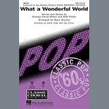 Download or print Louis Armstrong What A Wonderful World (arr. Mark Brymer) Sheet Music Printable PDF -page score for Concert / arranged SAB SKU: 71942.