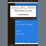 Download or print Louis-Nicolas Clérambault Monstra te esse matrem Sheet Music Printable PDF -page score for Concert / arranged TTB Choir SKU: 1736945.