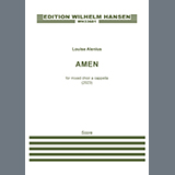 Download or print Louise Alenius Amen Sheet Music Printable PDF -page score for Classical / arranged SATB Choir SKU: 1633826.