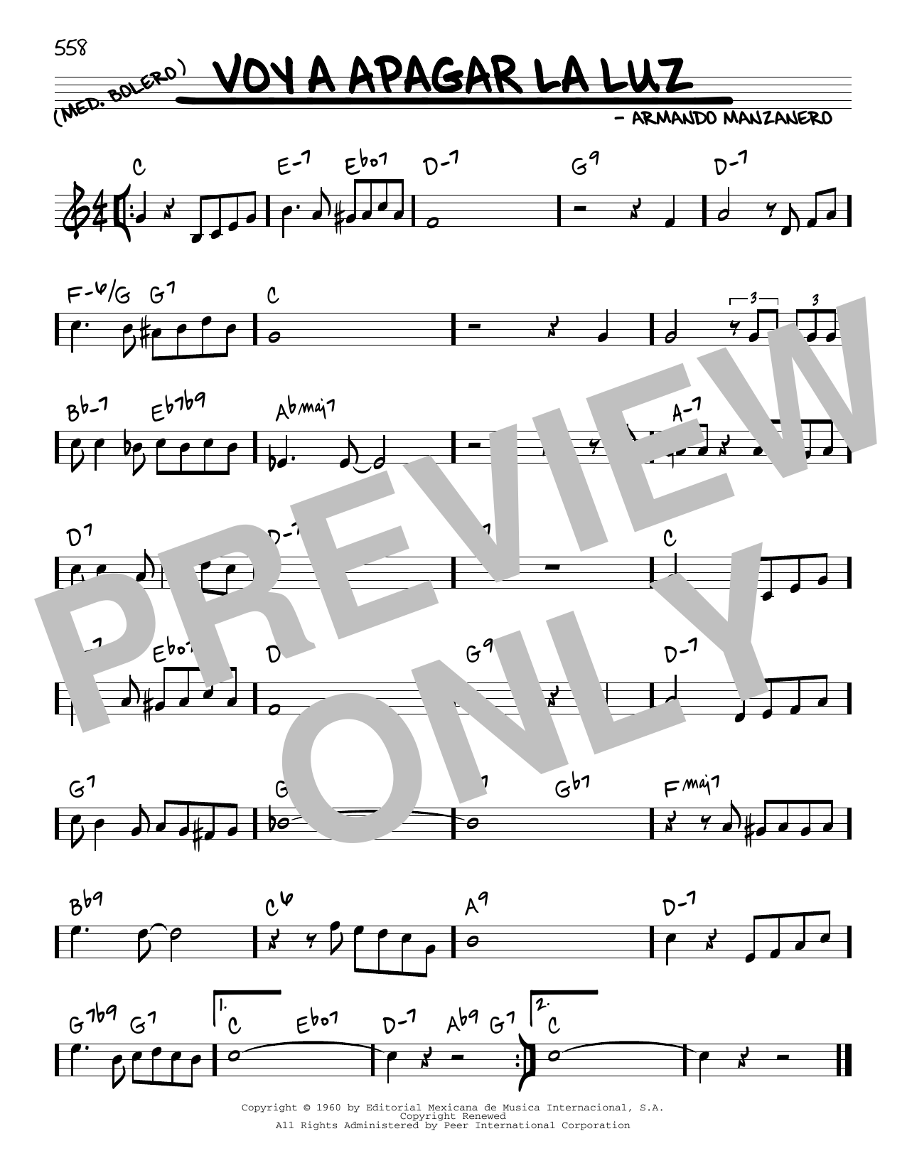Download Luis Miguel Voy A Apagar La Luz Sheet Music and learn how to play Piano, Vocal & Guitar Chords (Right-Hand Melody) PDF digital score in minutes